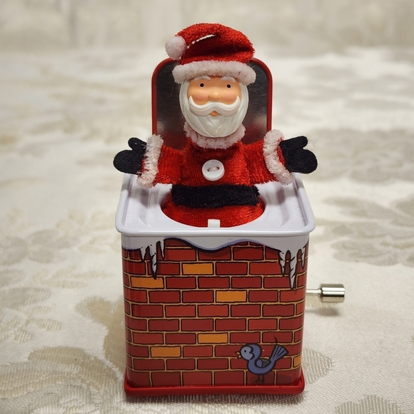 2004 Hallmark Ornament 2nd in Series-Jack-in-the-Box Memories Pop!Goes the Santa - Picture 6 of 16
